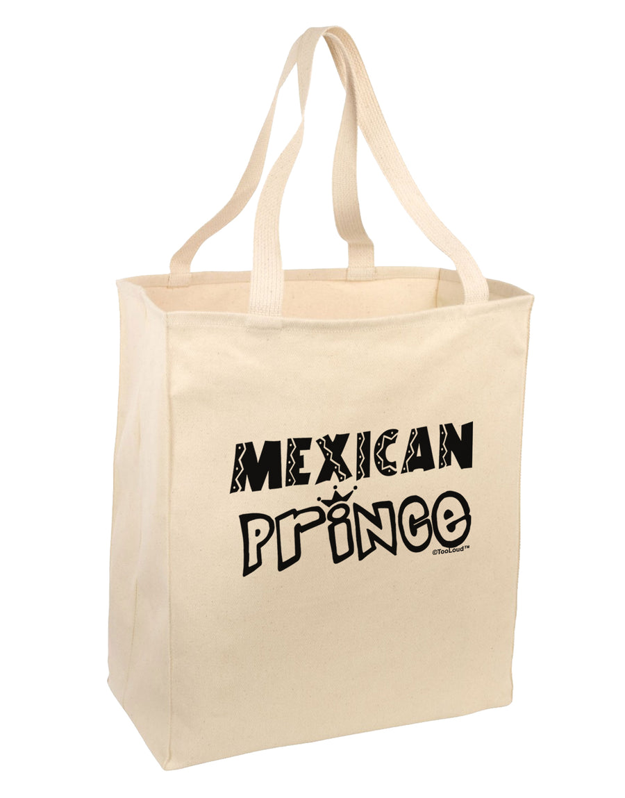 Mexican Prince - Cinco de Mayo Large Grocery Tote Bag by TooLoud-Grocery Tote-TooLoud-Natural-Large-Davson Sales