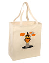 Owl Orange Large Grocery Tote Bag-Grocery Tote-TooLoud-Natural-Large-Davson Sales