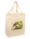 CO Chickadee Watercolor Large Grocery Tote Bag-Natural-Grocery Tote-TooLoud-Natural-Large-Davson Sales