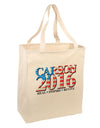 Carson Flag Slogan Large Grocery Tote Bag-Grocery Tote-TooLoud-Natural-Large-Davson Sales