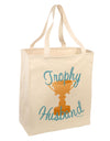 Trophy Husband Design Large Grocery Tote Bag by TooLoud-Grocery Tote-TooLoud-Natural-Large-Davson Sales