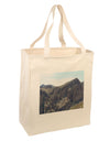 Arizona Saguaro Lake Mountains Large Grocery Tote Bag-Grocery Tote-TooLoud-Natural-Large-Davson Sales