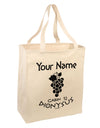 Personalized Cabin 12 Dionysus Large Grocery Tote Bag by TooLoud-Grocery Tote-TooLoud-Natural-Large-Davson Sales