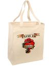 Tattoo Heart I Love My Grandpa Large Grocery Tote Bag-Grocery Tote-TooLoud-Natural-Large-Davson Sales