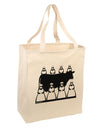 Eight Maids A Milking Large Grocery Tote Bag-Grocery Tote-TooLoud-Natural-Large-Davson Sales