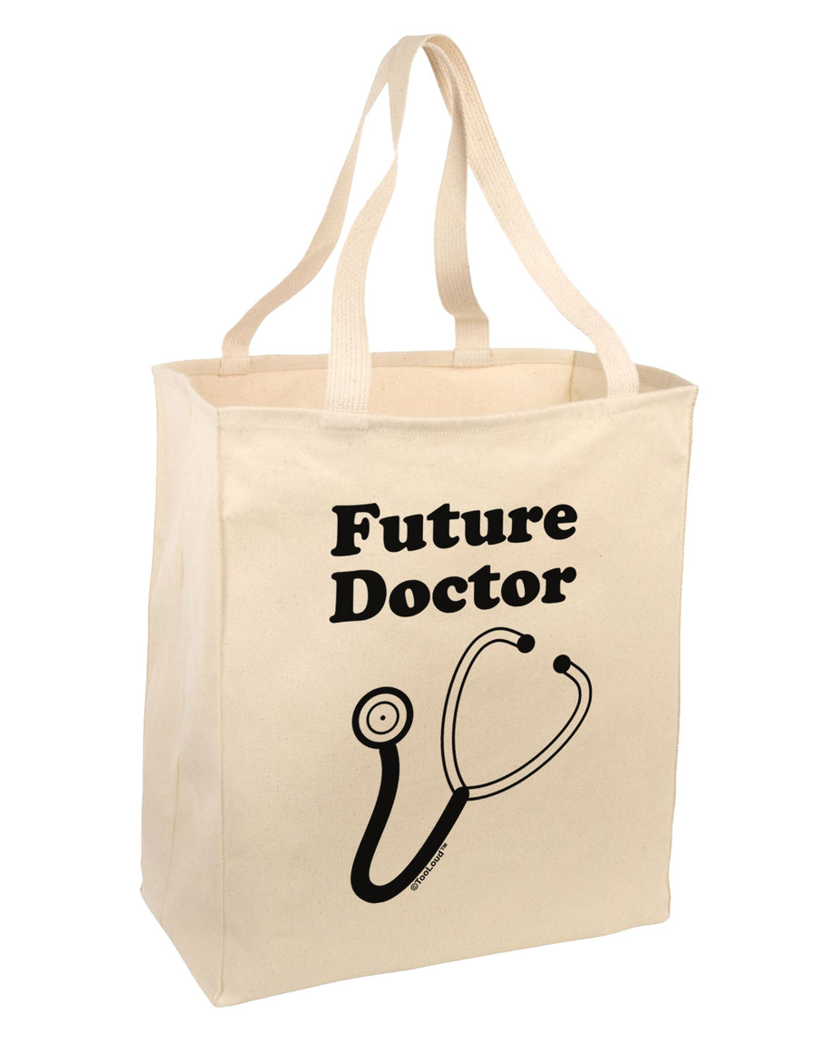 Future Doctor Large Grocery Tote Bag-Grocery Tote-TooLoud-Natural-Large-Davson Sales