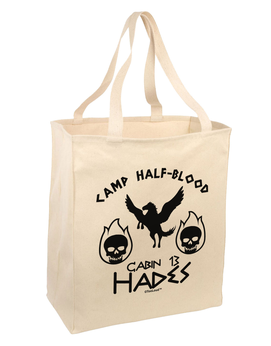 Cabin 13 HadesHalf Blood Large Grocery Tote Bag-Grocery Tote-TooLoud-Natural-Large-Davson Sales