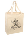 Aquarius Illustration Large Grocery Tote Bag-Grocery Tote-TooLoud-Natural-Large-Davson Sales