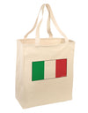 Italian Flag - Italy Large Grocery Tote Bag by TooLoud-Grocery Tote-TooLoud-Natural-Large-Davson Sales