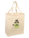 Sir Pearrington Large Grocery Tote Bag-Grocery Tote-TooLoud-Natural-Large-Davson Sales