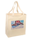 Victor Mines Colorado Watercolor Large Grocery Tote Bag-Grocery Tote-TooLoud-Natural-Large-Davson Sales