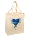 Heart Net Neutrality Large Grocery Tote Bag-Grocery Tote-TooLoud-Natural-Large-Davson Sales