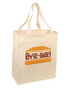 Byte Size Large Grocery Tote Bag-Grocery Tote-TooLoud-Natural-Large-Davson Sales