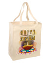 Happy Diwali - Rangoli and Diya Large Grocery Tote Bag by TooLoud-TooLoud-Natural-Davson Sales