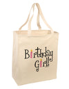 Birthday Girl - Birthday Candles Large Grocery Tote Bag by TooLoud-Grocery Tote-TooLoud-Natural-Large-Davson Sales