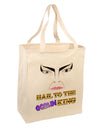Hail to the Goblin King Large Grocery Tote Bag-Grocery Tote-TooLoud-Natural-Large-Davson Sales