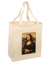 Mona Painting Large Grocery Tote Bag-Natural-Grocery Tote-TooLoud-Natural-Large-Davson Sales