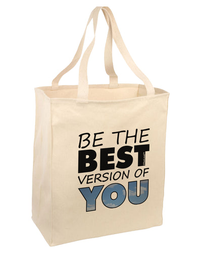 Be The Best Version Of You 15&#x22; Dark Laptop / Tablet Case Bag by TooLoud-Laptop / Tablet Case Bag-TooLoud-Natural-large-Davson Sales