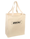 Minion Large Grocery Tote Bag-Grocery Tote-TooLoud-Natural-Large-Davson Sales