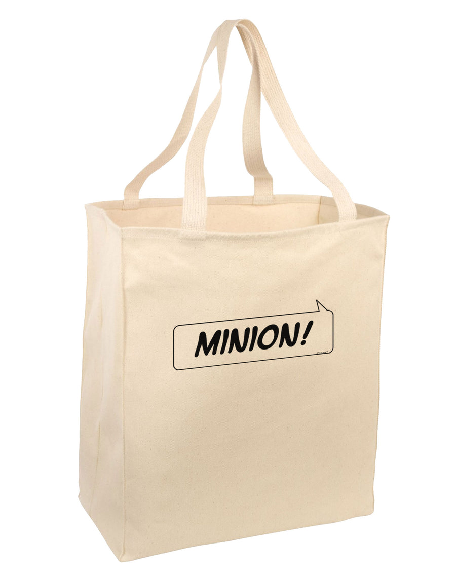 Minion Large Grocery Tote Bag-Grocery Tote-TooLoud-Natural-Large-Davson Sales