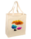 CMYK Clouds Large Grocery Tote Bag-Grocery Tote-TooLoud-Natural-Large-Davson Sales