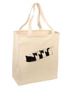 Six Geese A laying Large Grocery Tote Bag-Grocery Tote-TooLoud-Natural-Large-Davson Sales