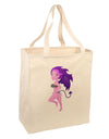 Sexy Succubus - Halloween Design Large Grocery Tote Bag-Grocery Tote-TooLoud-Natural-Large-Davson Sales