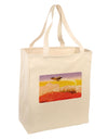 Planet Mars Watercolor Large Grocery Tote Bag-Grocery Tote-TooLoud-Natural-Large-Davson Sales