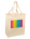 CMY Graphic Rainbow Large Grocery Tote Bag-Grocery Tote-TooLoud-Natural-Large-Davson Sales