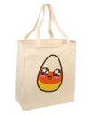 Cute Boy Child Candy Corn Family Halloween Large Grocery Tote Bag-Grocery Tote-TooLoud-Natural-Large-Davson Sales