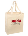 Mom Medicine Large Grocery Tote Bag-Grocery Tote-TooLoud-Natural-Large-Davson Sales