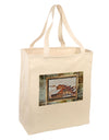 Mine Scene Colorado Large Grocery Tote Bag by TooLoud-Grocery Tote-TooLoud-Natural-Large-Davson Sales