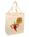 Estoy Caliente Para Ti Large Grocery Tote Bag-Grocery Tote-TooLoud-Natural-Large-Davson Sales