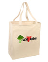 Flexitarian Large Grocery Tote Bag by TooLoud-Grocery Tote-TooLoud-Natural-Large-Davson Sales