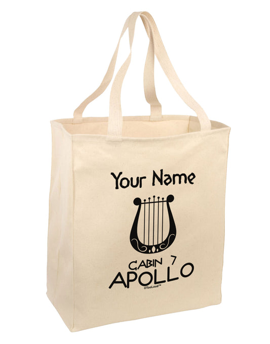 Personalized Cabin 7 Apollo Large Grocery Tote Bag-Grocery Tote-TooLoud-Natural-Large-Davson Sales