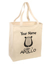 Personalized Cabin 7 Apollo Large Grocery Tote Bag-Grocery Tote-TooLoud-Natural-Large-Davson Sales