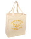 Camp Jupiter - SPQR Banner - Gold Large Grocery Tote Bag by TooLoud-Grocery Tote-TooLoud-Natural-Large-Davson Sales