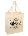 Single Large Grocery Tote Bag by TooLoud-TooLoud-Natural-Davson Sales