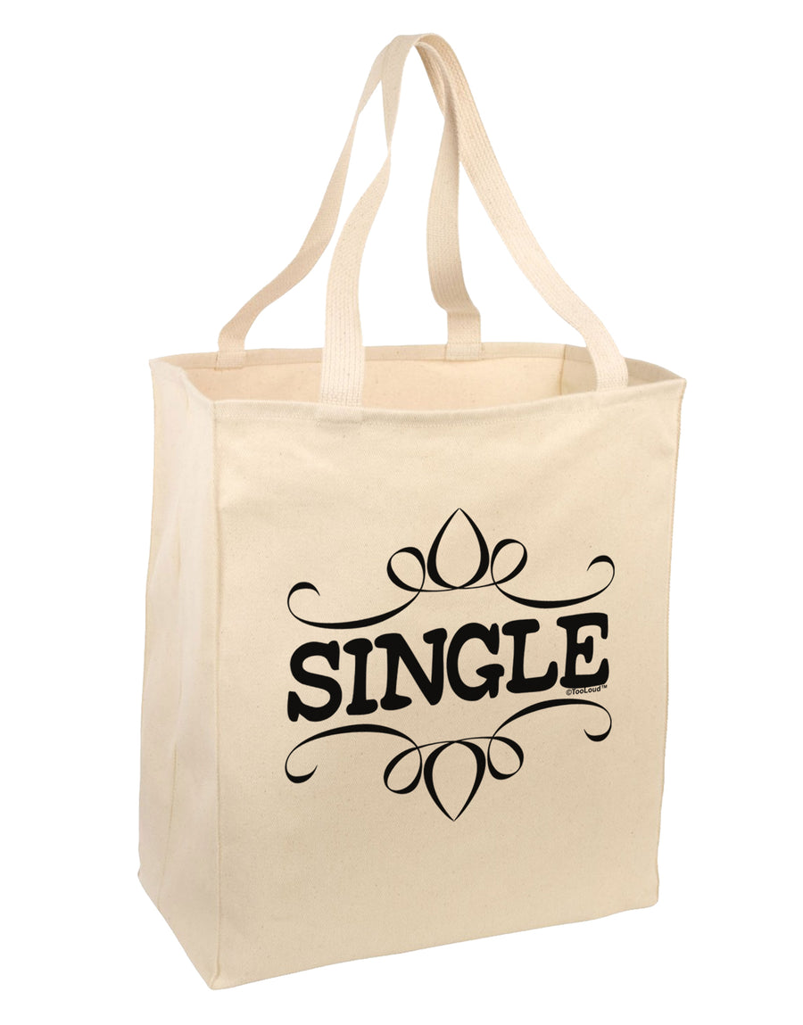 Single Large Grocery Tote Bag by TooLoud-TooLoud-Natural-Davson Sales