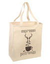 Espresso Patronum Large Grocery Tote Bag-Grocery Tote-TooLoud-Natural-Large-Davson Sales