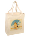 Red-tailed Hawk Large Grocery Tote Bag-Grocery Tote-TooLoud-Natural-Large-Davson Sales