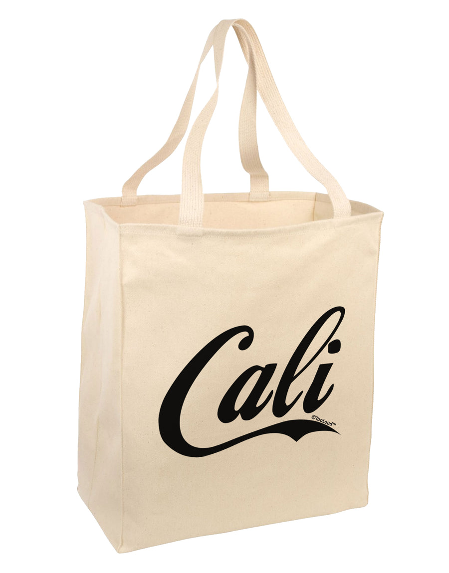 California Republic Design - Cali Large Grocery Tote Bag by TooLoud-Grocery Tote-TooLoud-Natural-Large-Davson Sales