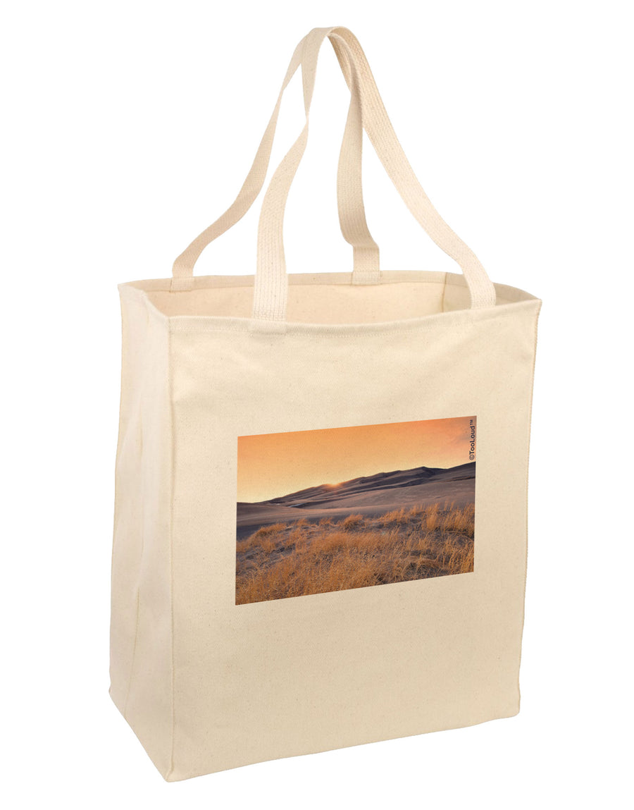 Colorado Sand Dunes Large Grocery Tote Bag-Grocery Tote-TooLoud-Natural-Large-Davson Sales