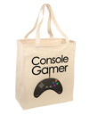 Console Gamer Large Grocery Tote Bag by TooLoud-Grocery Tote-TooLoud-Natural-Large-Davson Sales