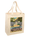Diplodocus Longus - With Name Large Grocery Tote Bag by TooLoud-Grocery Tote-TooLoud-Natural-Large-Davson Sales
