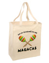 Stop Staring At My Maracas Large Grocery Tote Bag-Grocery Tote-TooLoud-Natural-Large-Davson Sales