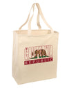 California Design #1 Large Grocery Tote Bag by TooLoud-Grocery Tote-TooLoud-Natural-Large-Davson Sales