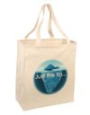 Iceberg Just the Tip Large Grocery Tote Bag-Grocery Tote-TooLoud-Natural-Large-Davson Sales