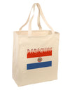 Paraguay Flag Large Grocery Tote Bag-Grocery Tote-TooLoud-Natural-Large-Davson Sales