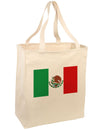 Mexican Flag Grocery Tote Bag-Grocery Tote-TooLoud-Natural-Medium-Davson Sales